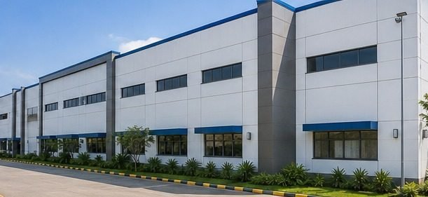 Plant building exterior